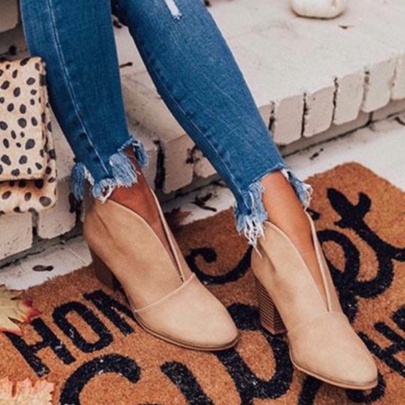 Shoes - RESTOCK - DANA AUTUMN FEELS Bootie - wheat